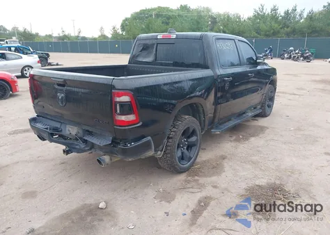 2019 Ram 1500 Big Horn/Lone Star 4X4 5'7 Box from USA, damaged, VIN 1C6SRFFT8KN607960